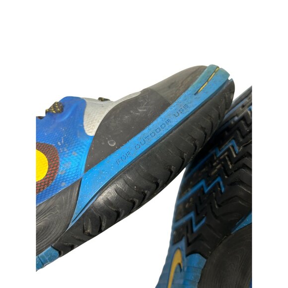 Nike Zoom Hyperfranchise XD Mens Size 9 Blue Gray Basketball Shoes Sneakers - Picture 11 of 12